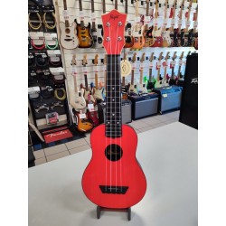 FLIGHT TUS35 TRAVEL UKULELE SOPRANO- RED