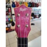 FLIGHT UKULELE SOPRANO TUS65 SHIMMER TRAVEL - RUBY