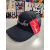 FENDER CAPPELLINO CON VISIERA CON LOGO SILVER