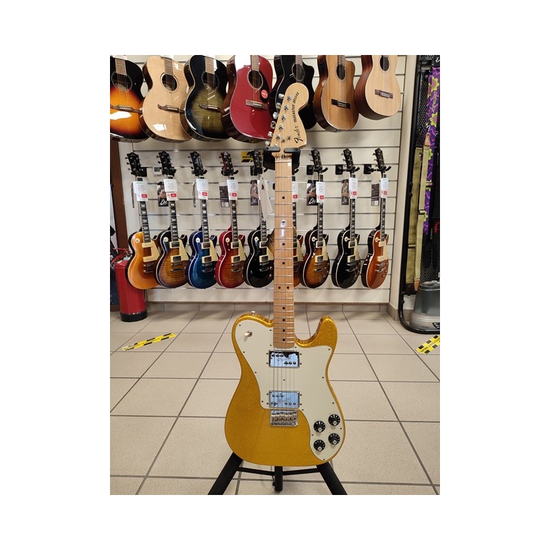 FENDER TELECASTER 72 DE LUXE LIMITED EDITION Vegas Gold Flake